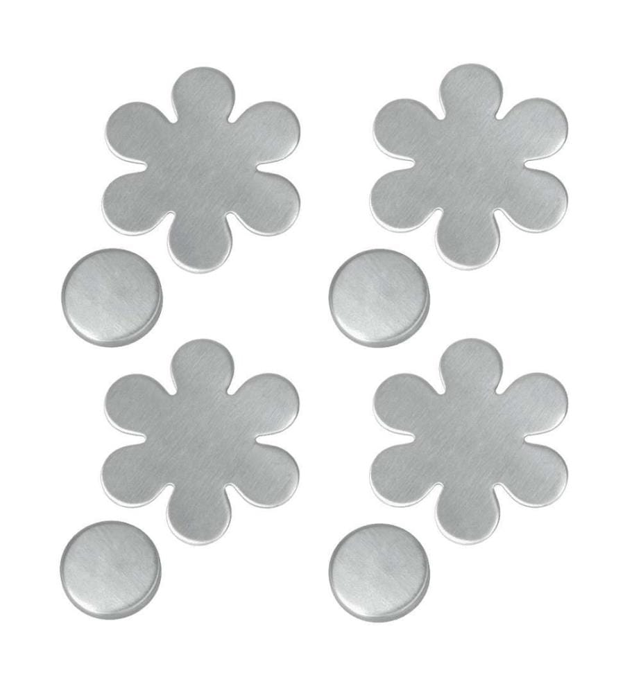 Set mit 4 Tischdeckenmagneten aus Edelstahl