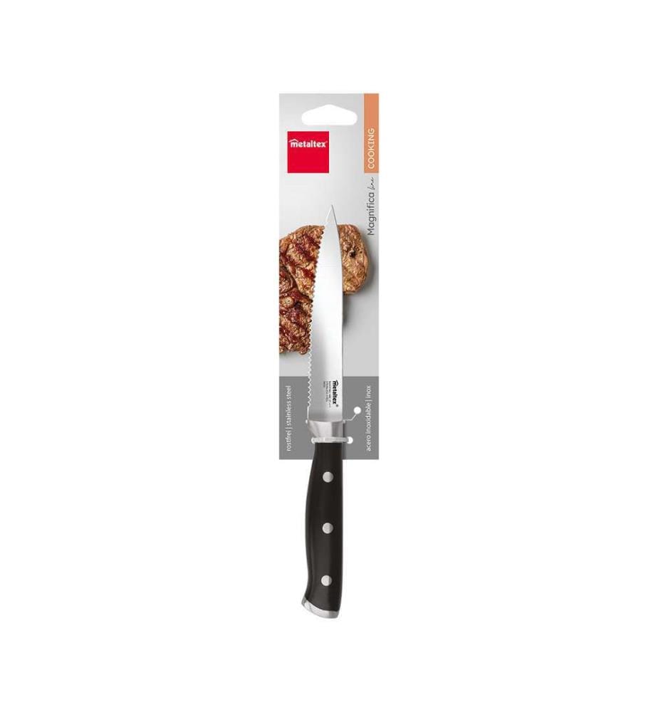 Magnifica Steakmesser gezackt Edelstahl/Kunststoff - 24cm