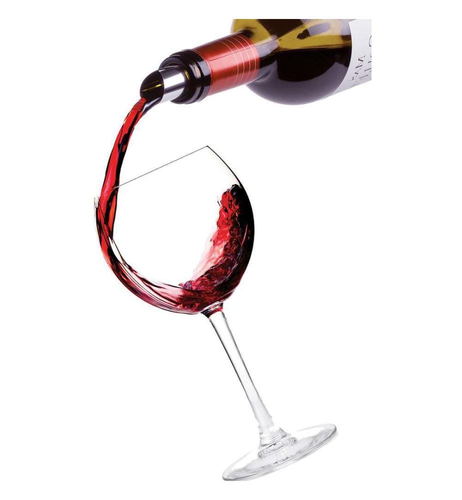 Set of 3 polyester non-drip wine plates - silver