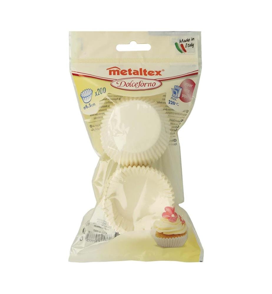 Set aus 200 Muffin-/Cupcake-Papierförmchen Ø 6,5 cm