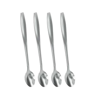 Eiscreme-/Cocktaillöffel, 4er-Set, aus Edelstahl