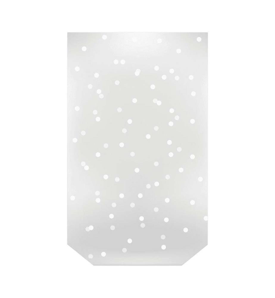 Lot 10 Beutel für Süsswaren 15x24h cm XL "Dots"