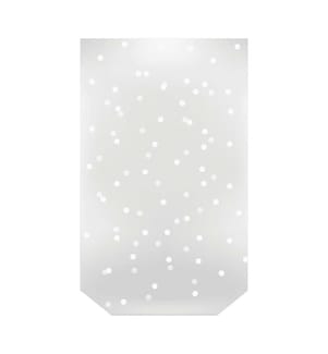 Lot 10 Beutel für Süsswaren 15x24h cm XL "Dots"