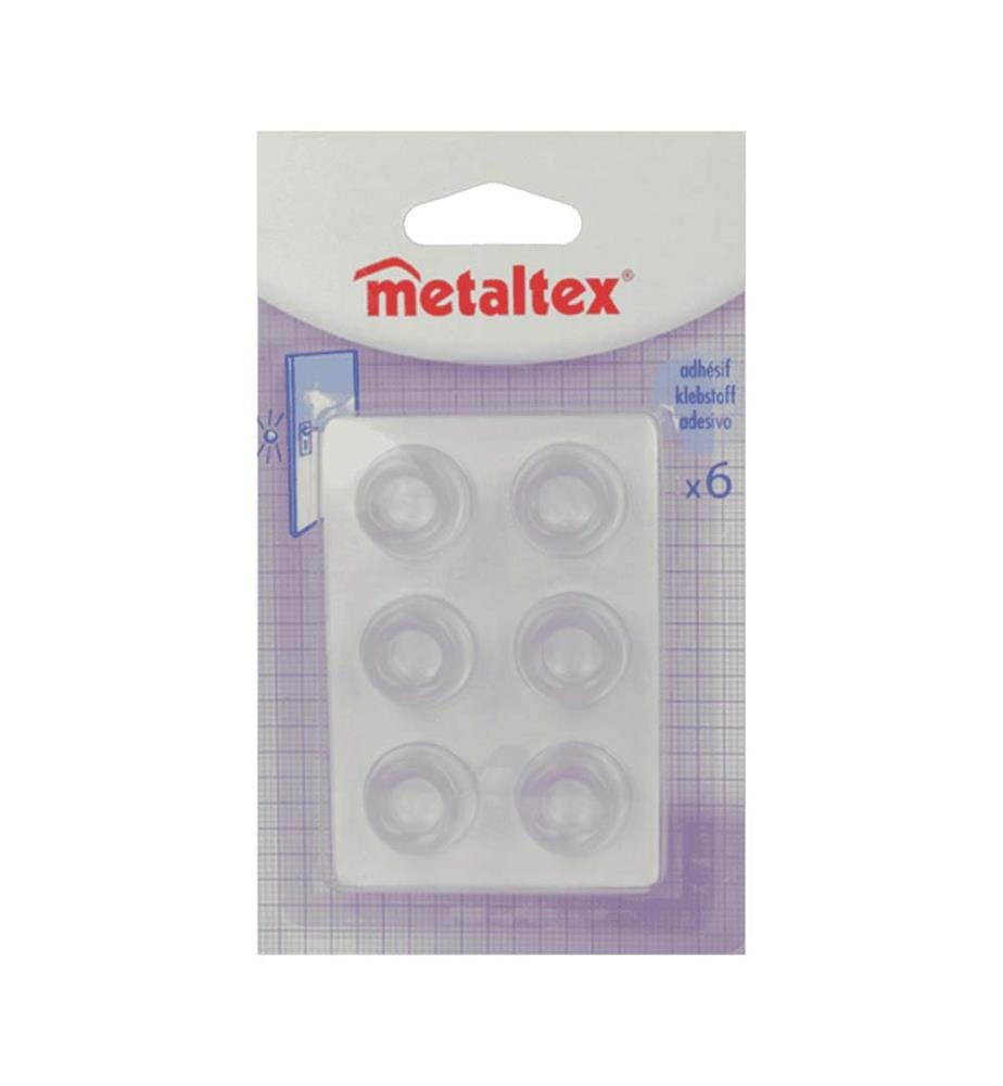 Set aus 6 selbstklebenden Türstoppern