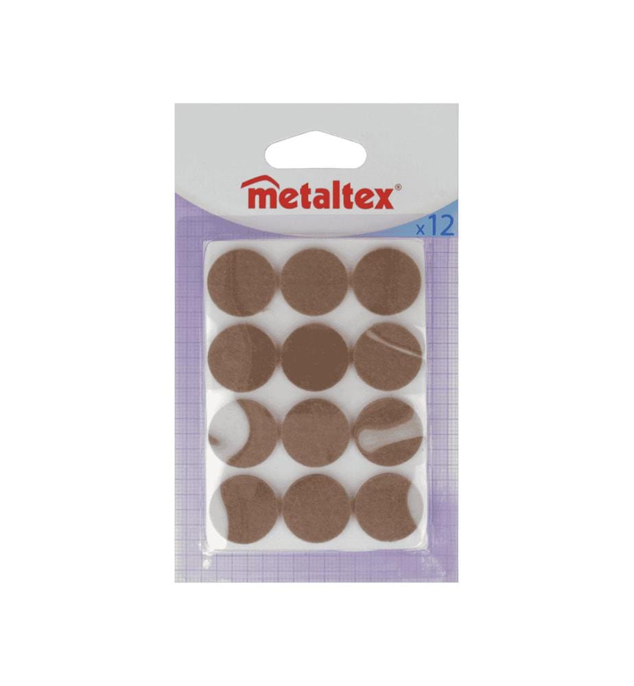 Set aus 12 selbstklebenden Filzgleitern
