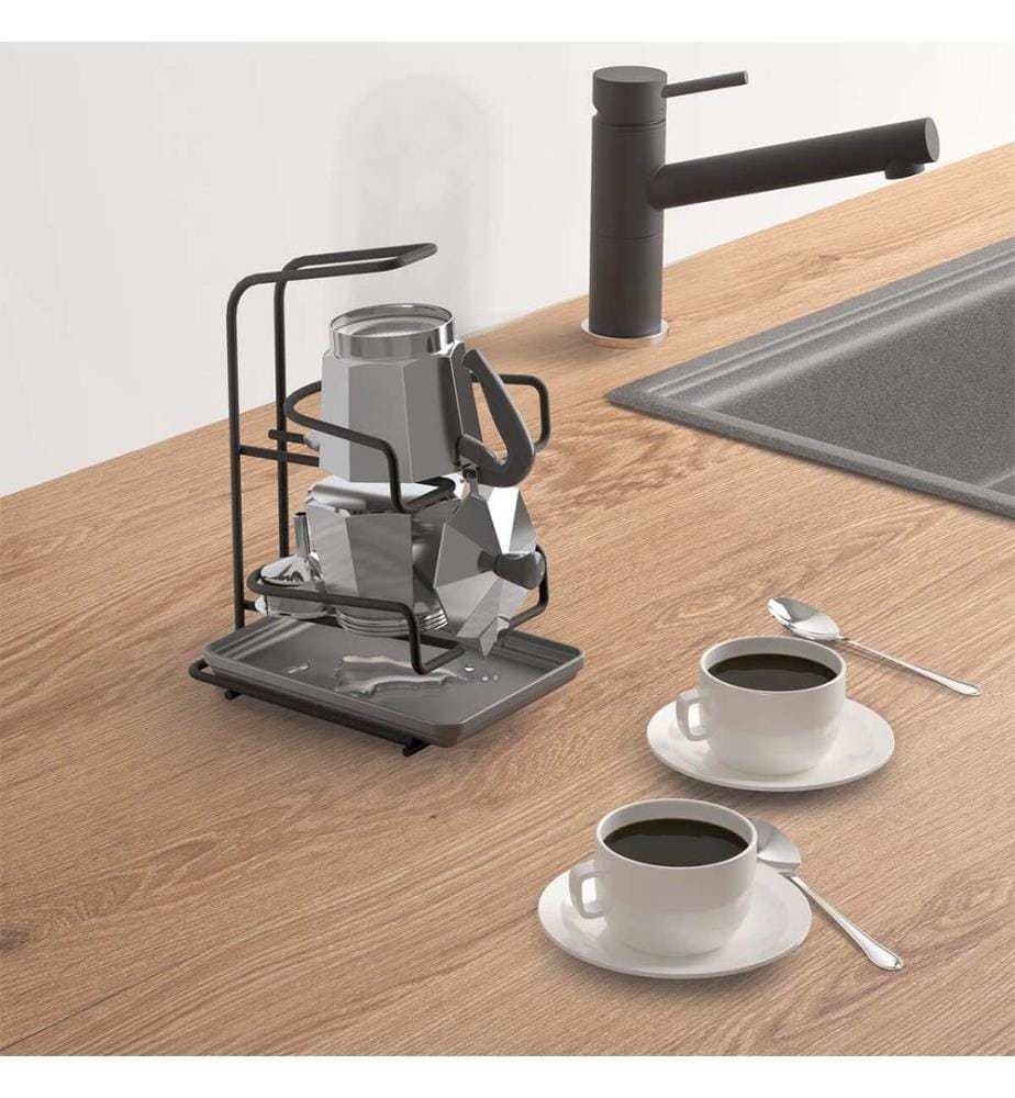 Moka Station 3 LAVA Abtropfgestell für Kaffeemaschine