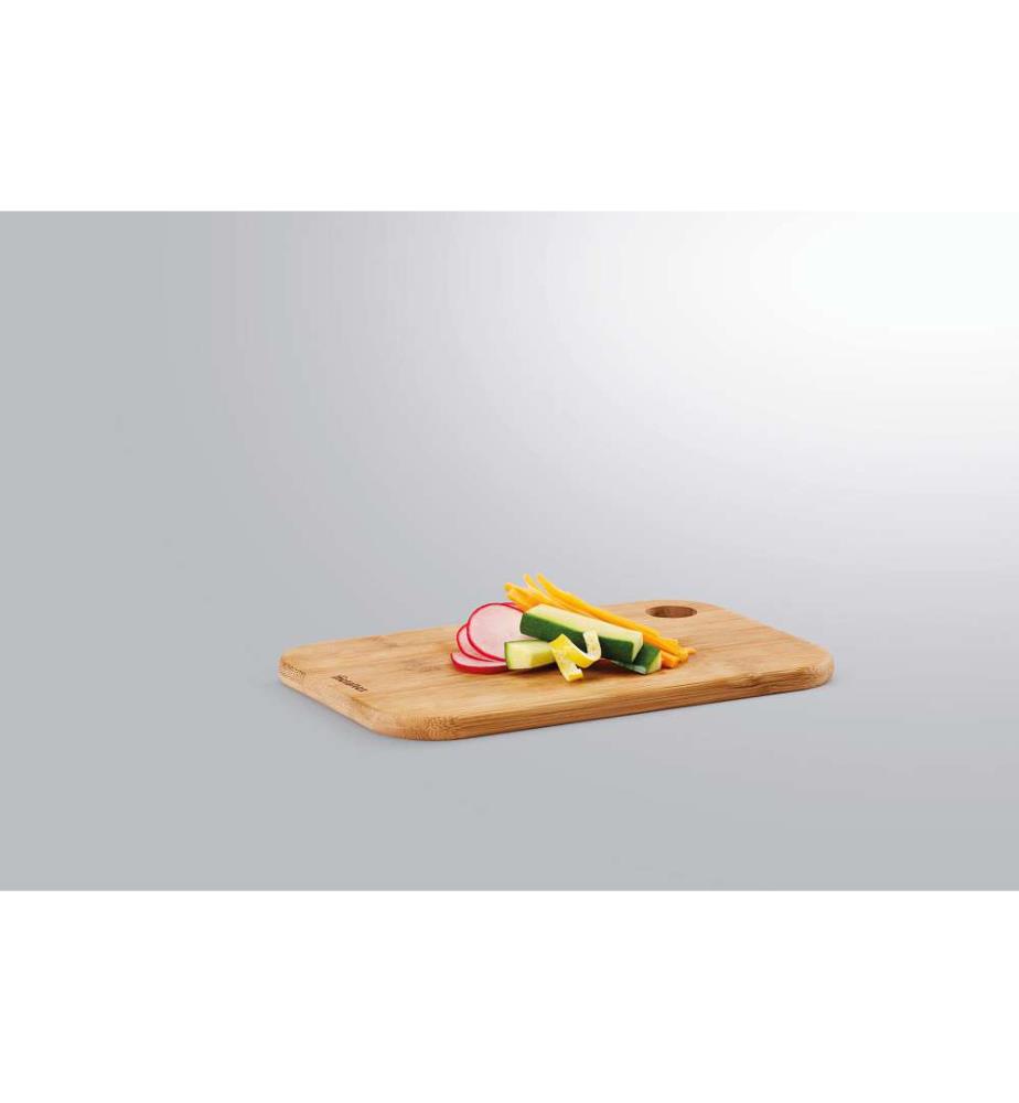 Schneidebrett aus Bambus 22x14x1cm