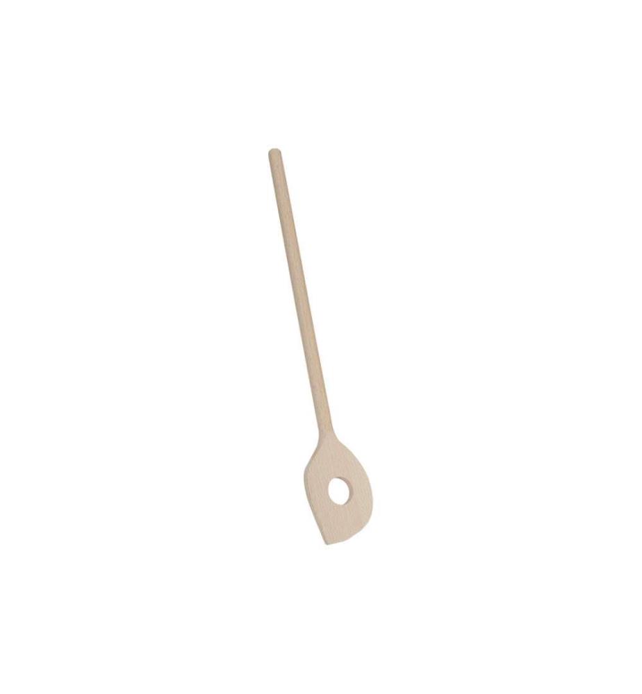 Buchenholz-Kochlöffel mit Loch, 30cm