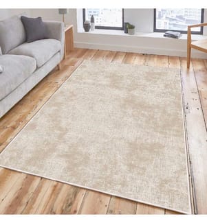 Teppich, Creme, 100% Baumwolle, 180 x 280 cm