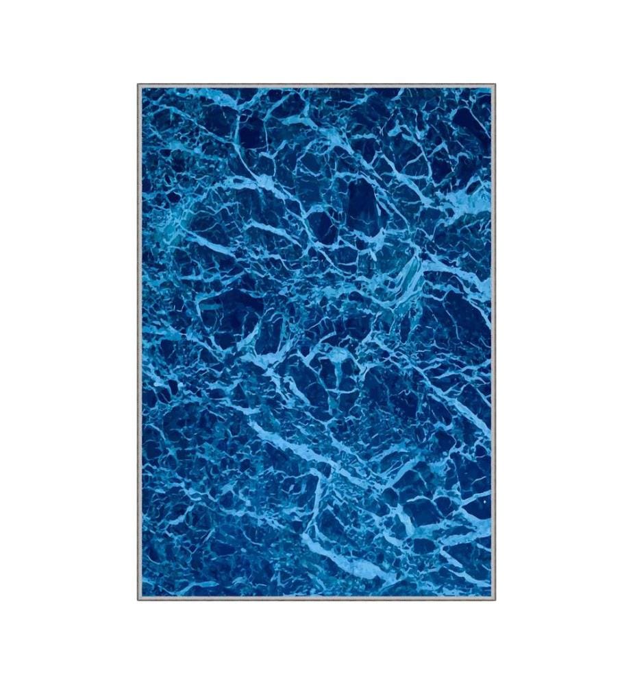 Teppich 40 × 60 cm – Blau