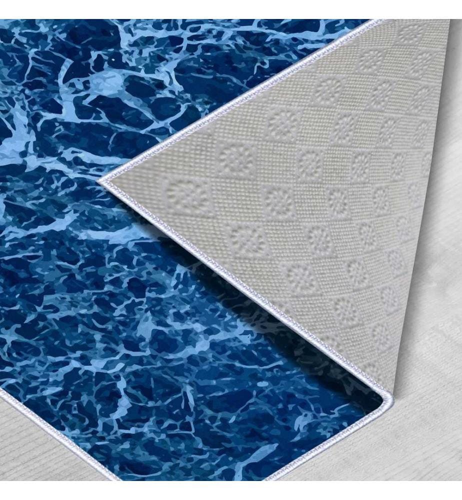 Teppich 40 × 60 cm – Blau