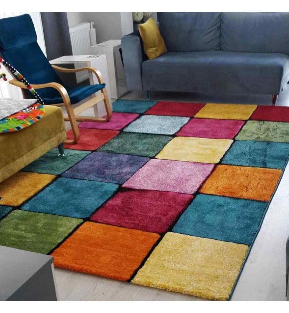 Teppich 80 × 150 cm – Mehrfarbig