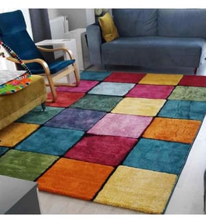 Teppich 80 × 150 cm – Mehrfarbig