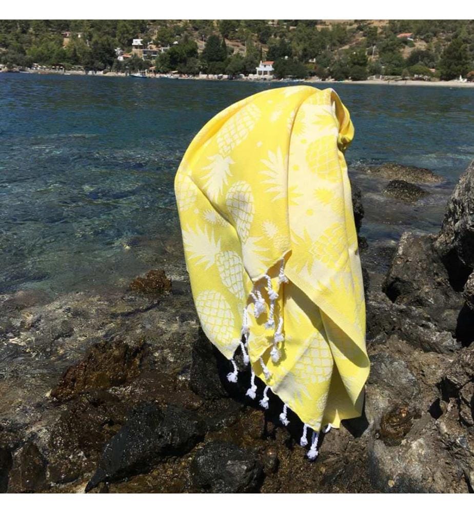 Strandtuch – Gelb