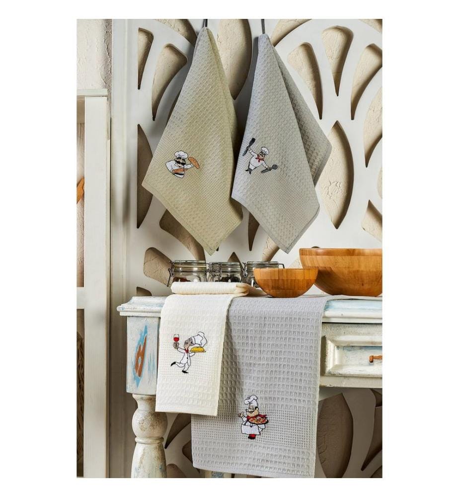 Küchentuch-Set (6-teilig) – mehrfarbig