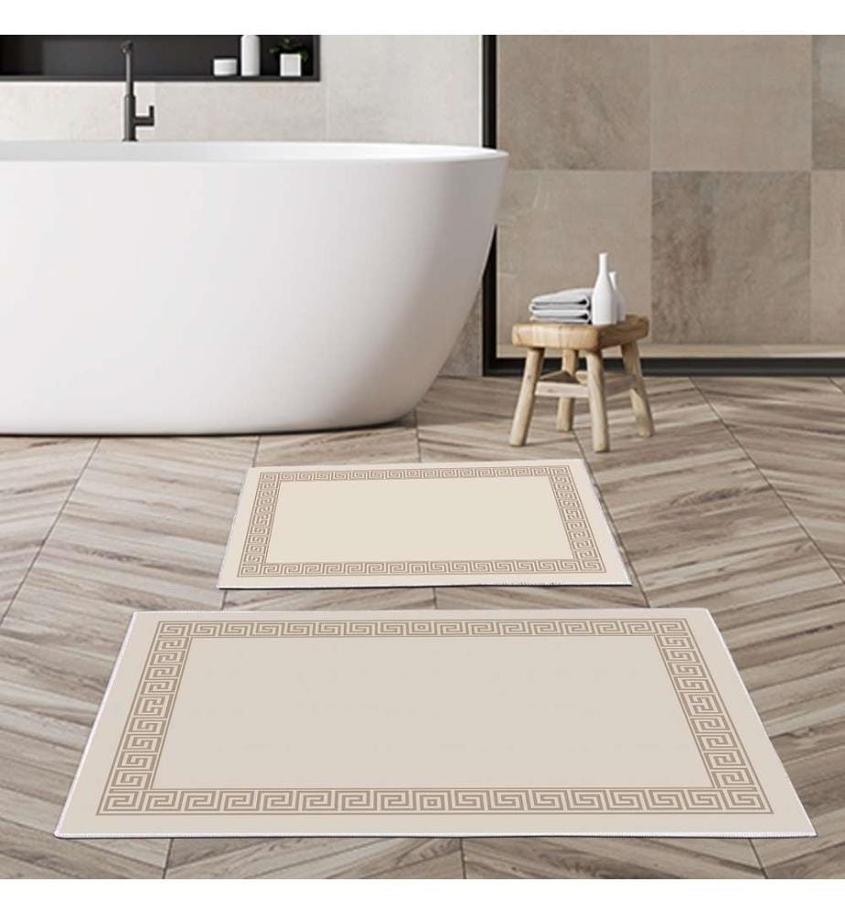 2er-Set Badematten – mehrfarbig