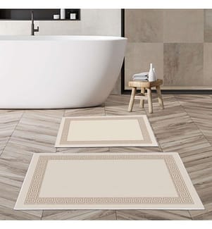 2er-Set Badematten – mehrfarbig