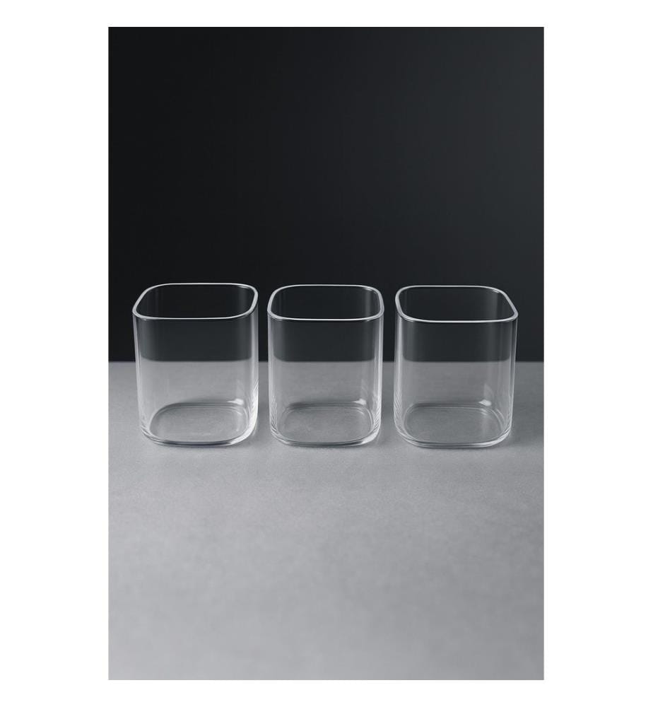 3er-Set Schalen – Transparent