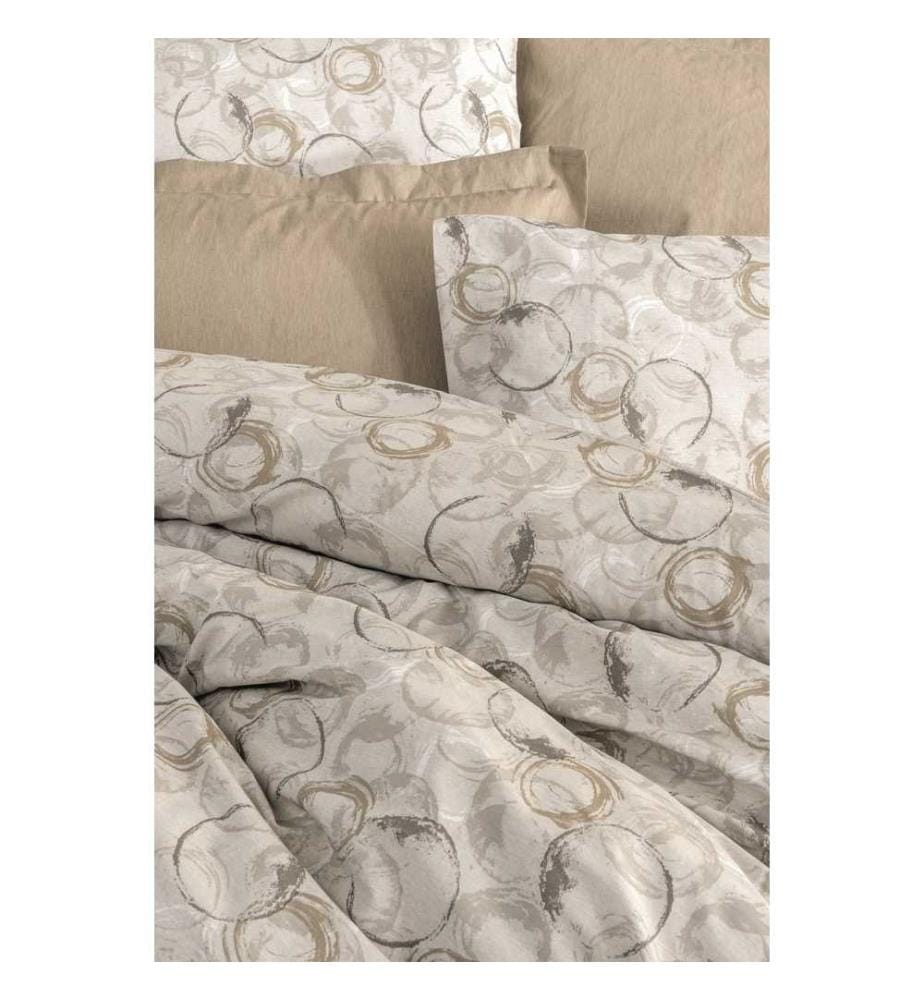Bettwäsche-Set in King-Size – Beige