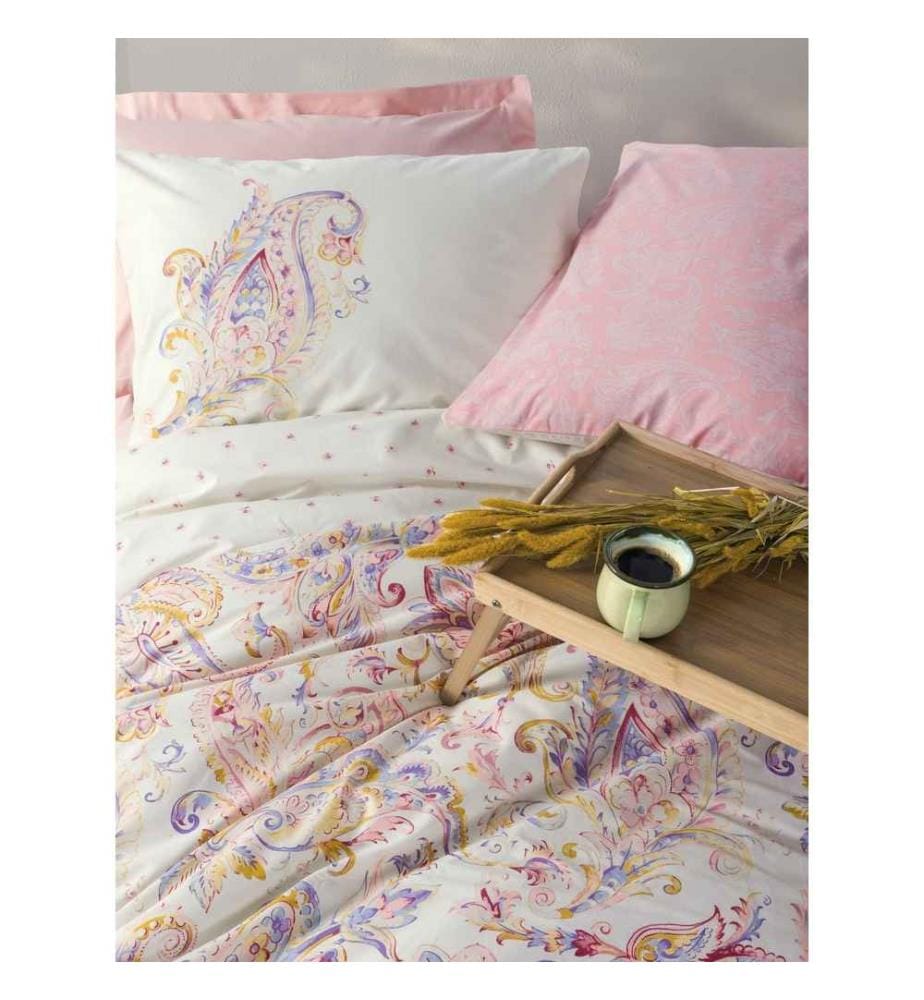 Einzelbettwäsche-Set „Muna“ – Rosa