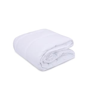 King-Size-Bettdecke – Weiss