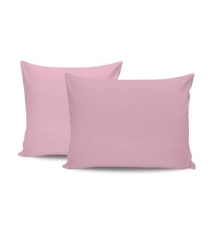 Set of 2 pillowcases - Powder Pink