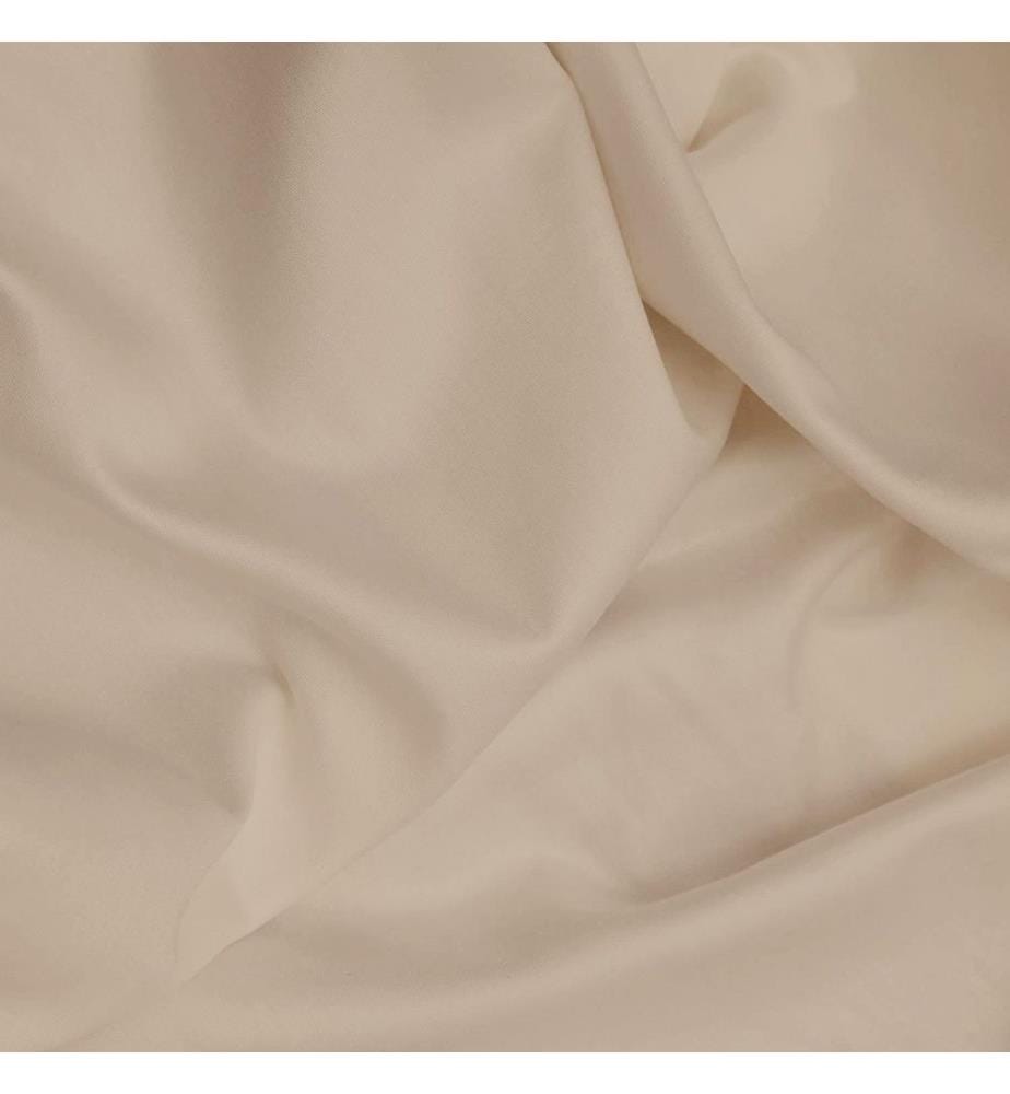 Satin-Spannbetttuch in Super-King-Grösse – Beige
