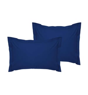 Oxford Satin Pillowcase Set (2 Pieces) - Dark Blue