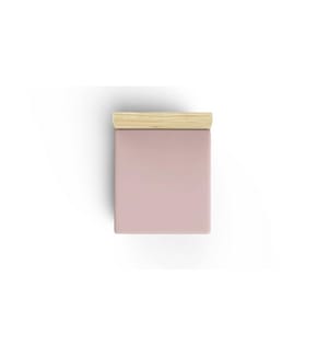 Ranforce Spannbettlaken einfach 90 x 200 cm - Dusty Rose