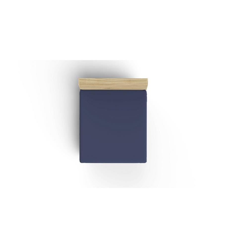 Ranforce Super King Size Fitted Sheet - Dark Blue