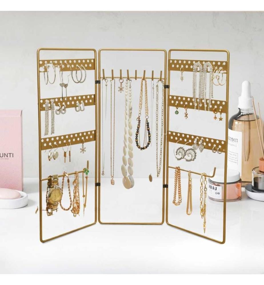 Schmuckhalter-Organizer - Gold