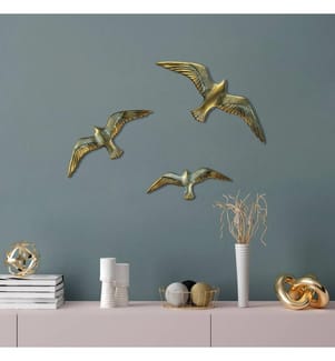 Dekoratives Wandaccessoire – Gold