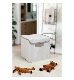 Aufbewahrungsbox aus Filz – Grau