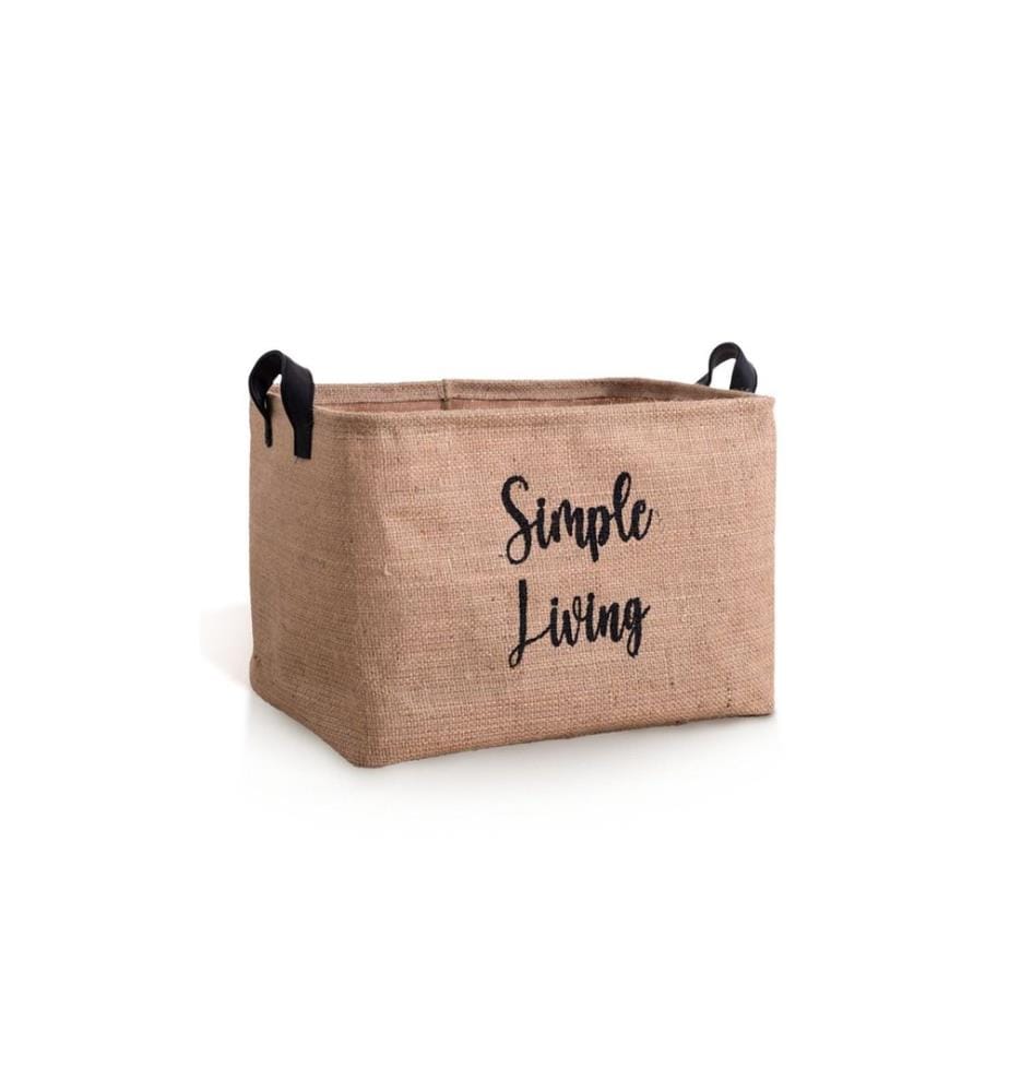 Panier en jute - Marron clair