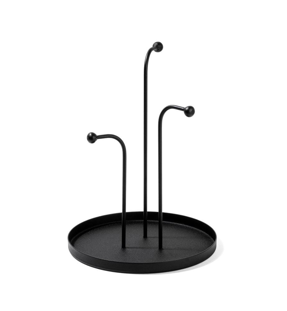 Dekoration aus Metall – Schwarz
