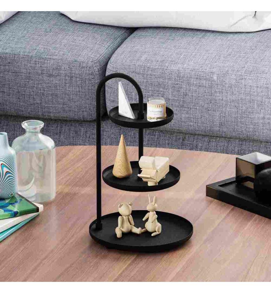 Dekoratives Metallaccessoire – Schwarz