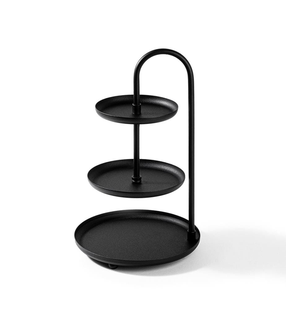 Dekoratives Metallaccessoire – Schwarz