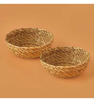 2er-Set Körbe – Beige