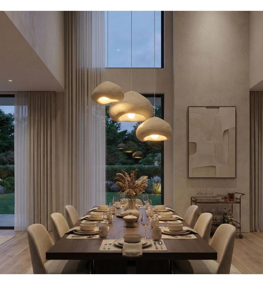 Kronleuchter – Beige