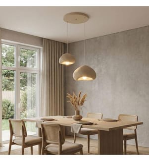 Kronleuchter – Beige