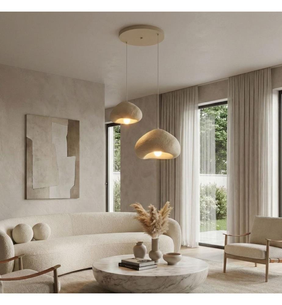 Kronleuchter – Beige