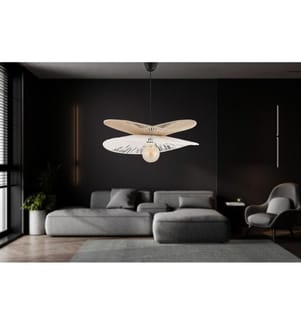 Kronleuchter – Beige und Weiss