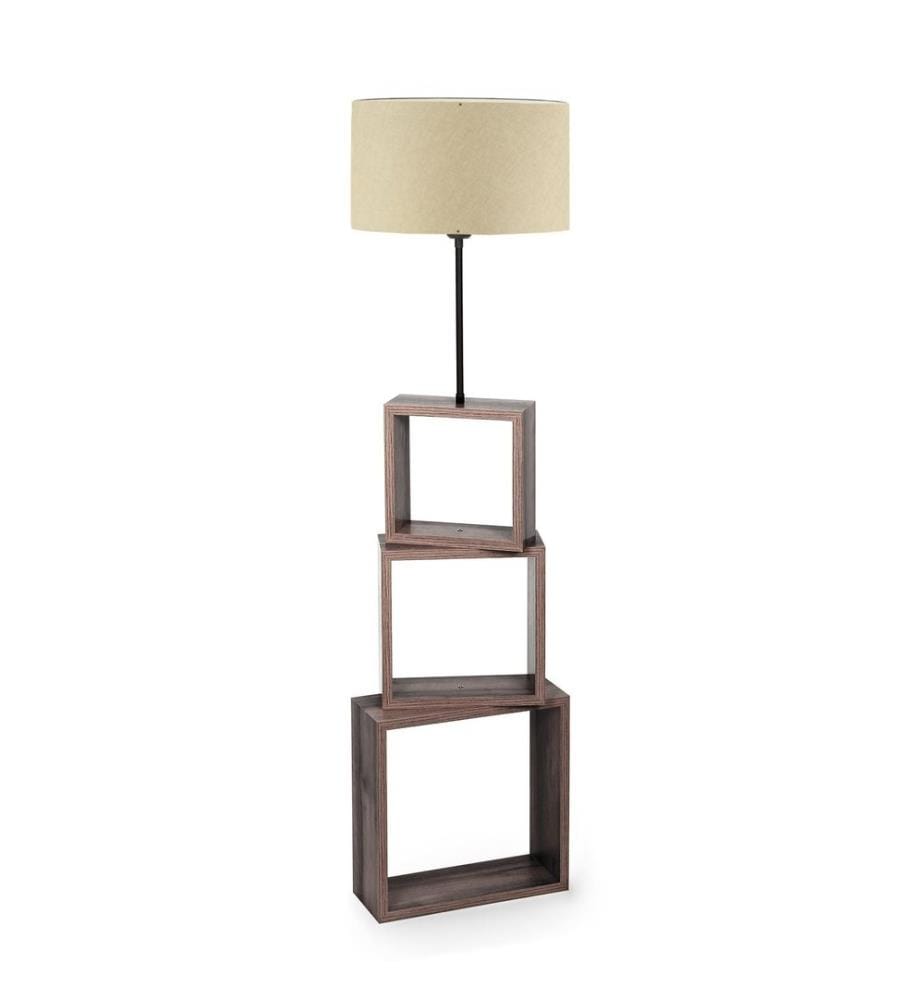 Stehlampe – Cremefarben