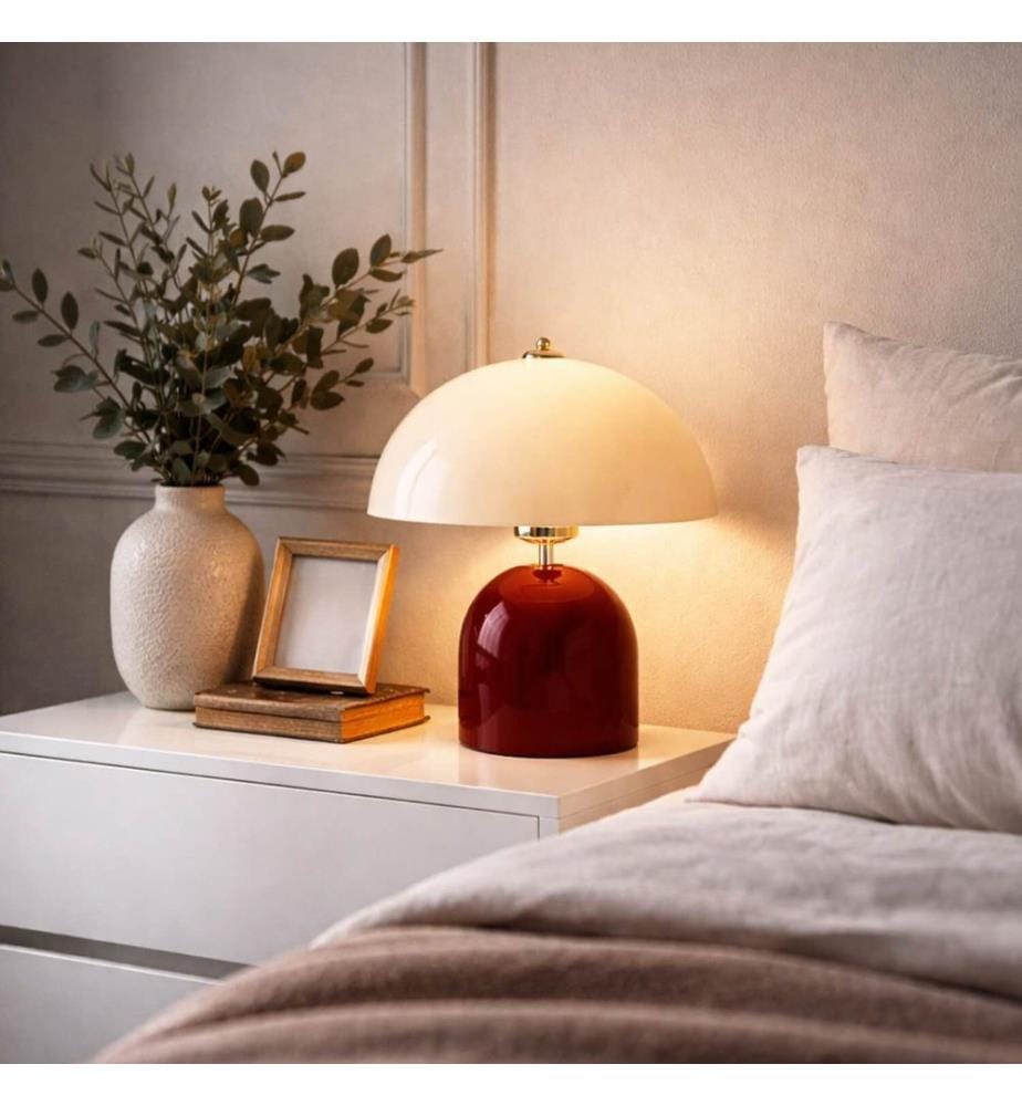 Tischlampe – Rot