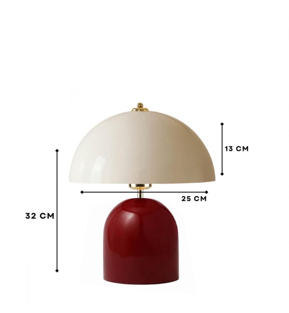 Tischlampe – Rot