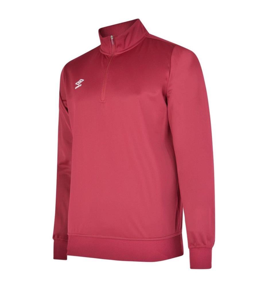 Umbro - "Club Essential" Sweatshirt mit halbem Reissverschluss für Kinder