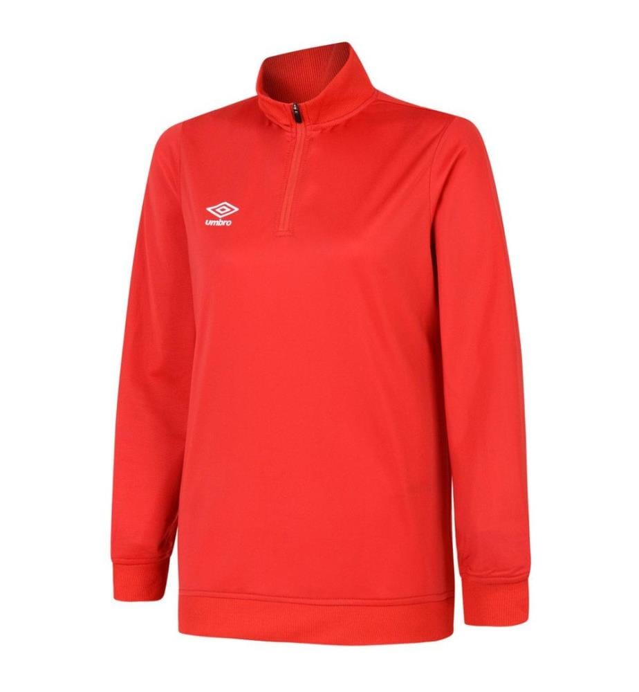 Umbro - "Club Essential" Sweatshirt mit halbem Reissverschluss für Damen