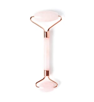 Rosenquarz Gesichts-Roller Anti Aging - 14 cm