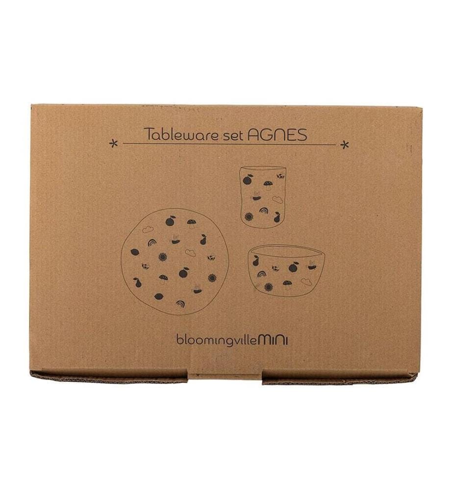 Service à vaisselle pour enfants Bloomingville Agnes Set de 3