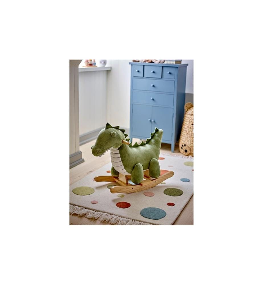 Animal à bascule Bloomingville Arnie Crocodile, Vert, Polyester